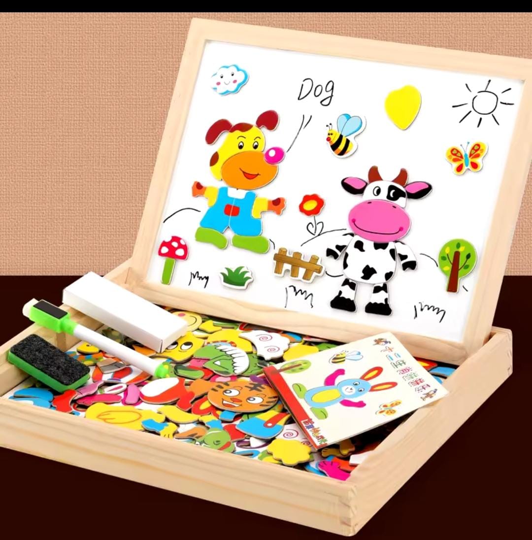 Miniatura 2 de Pizarra didáctico 2en1 Rompecabezas